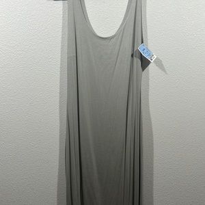 New with tag Popular Basics long gray dress